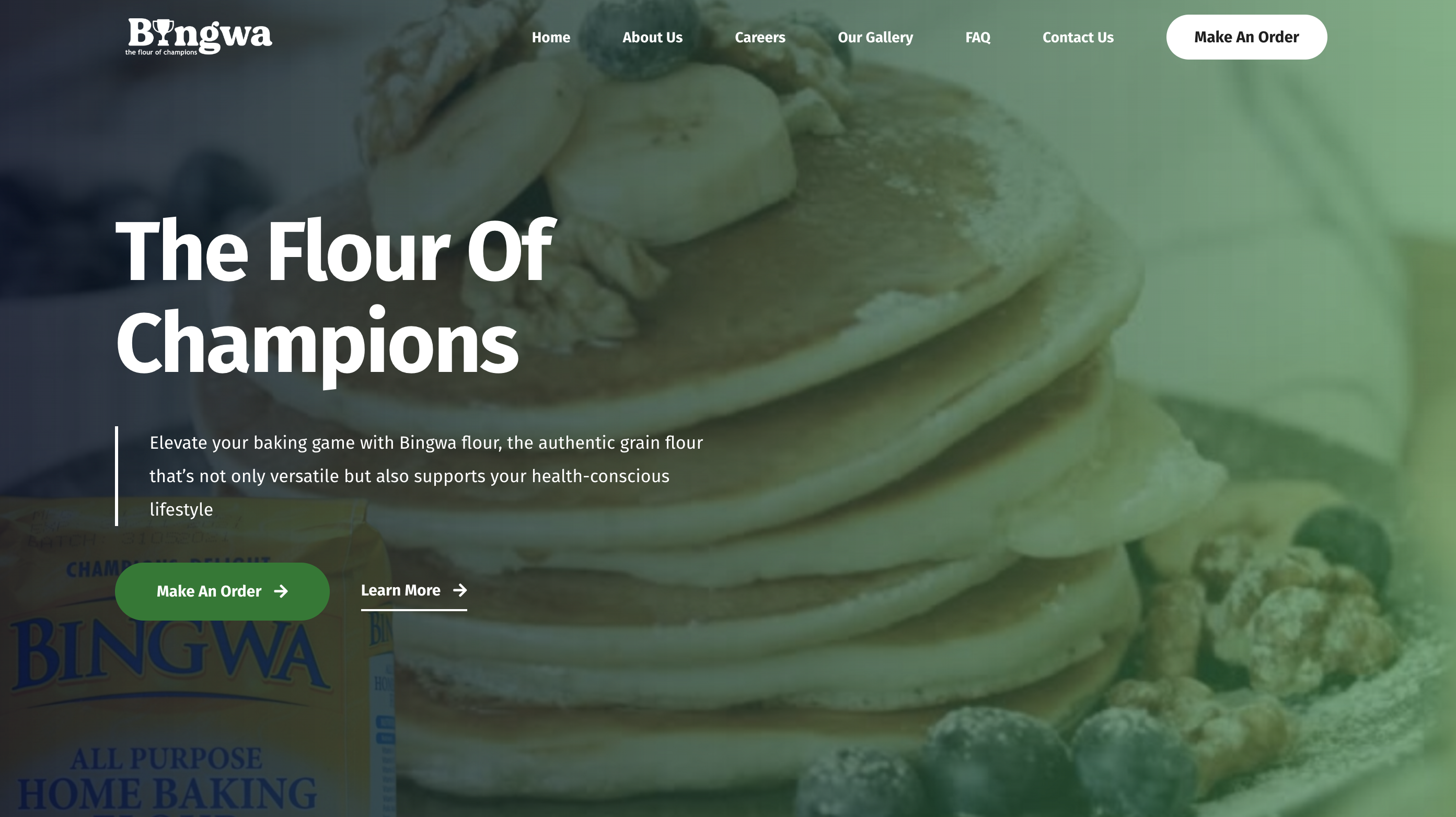 Bingwa Flour Website